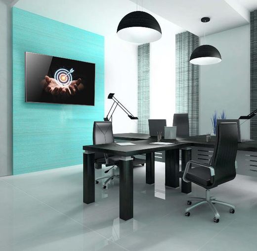 Soporte para monitor de pared fijo 50"-86" VESA 800x400 mm hasta 80 Kg.