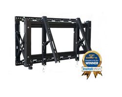 Suport Videowall de paret horitzontal POP-UP 42"-65" 600x400-60 Kg.