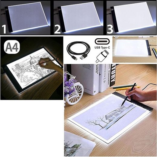 Suport de led calca i dibuixa A4