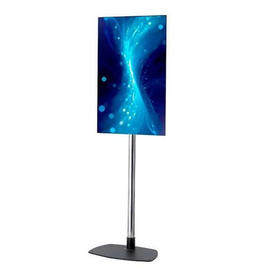 EDBAK Soporte para monitor vertical suelo fijo 40-75" VESA HASTA 400X600 mm