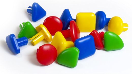 Superpegs - colores primarios