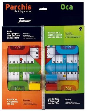 Parchis con oca tablero 45 cm.