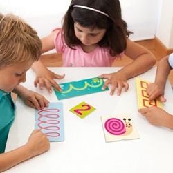 Tacte fitxes de nombres i preescriptura