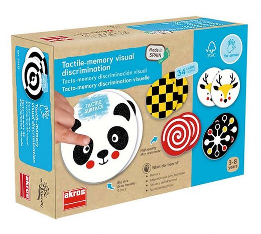 Tacte-memory discriminació visual