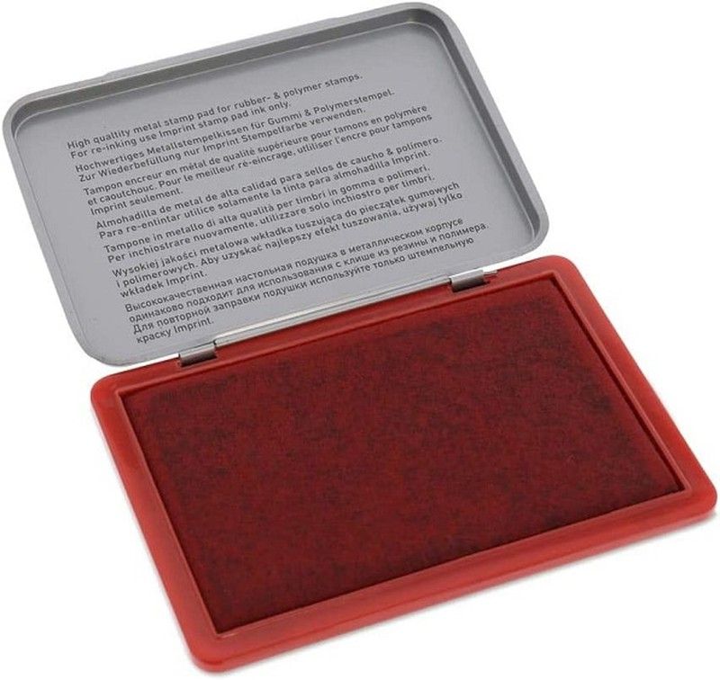 Tampón sellar nº 2 rojo