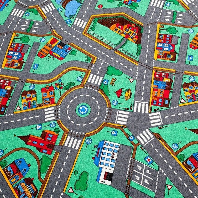 Tapiz tráfico grande