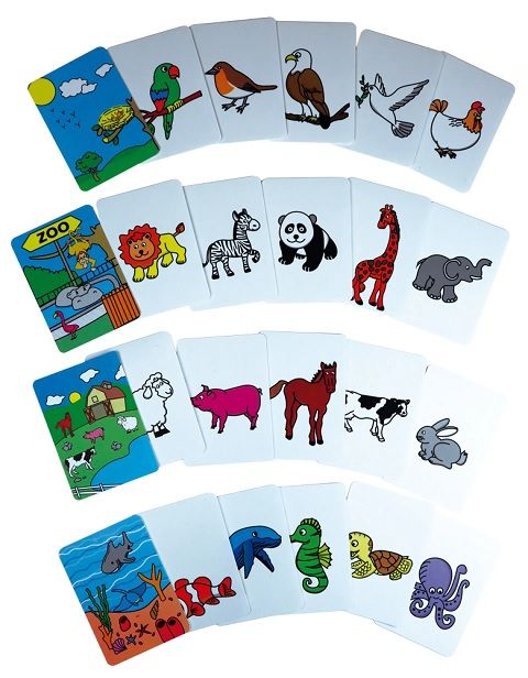 Tarjetas de Familia: Animales