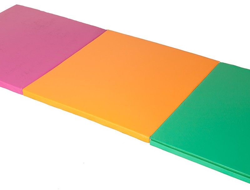 Colchoneta plegable tres cuerpos color