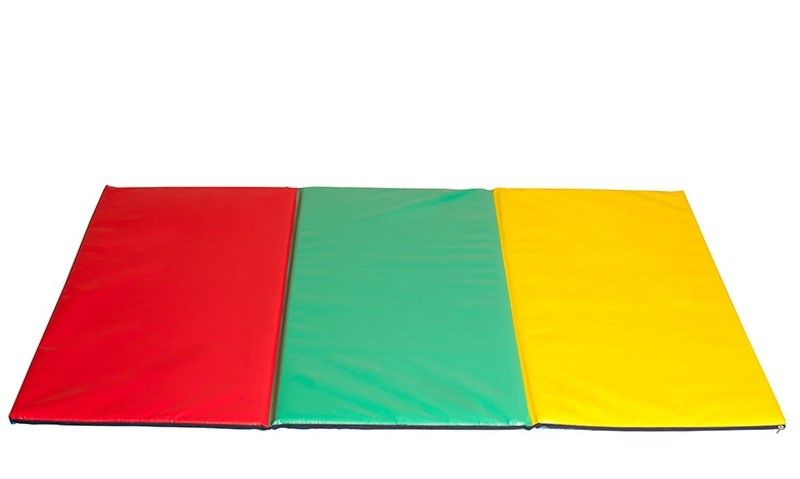 Tatami plegable multicolor 3 cuerpos