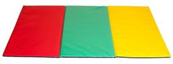 Tatami plegable multicolor 3 cuerpos