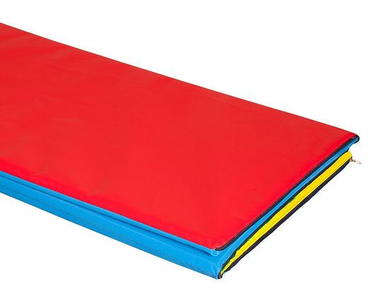 Tatami plegable multicolor 3 cuerpos