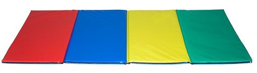 Matalàs plegable multicolor 4 cossos