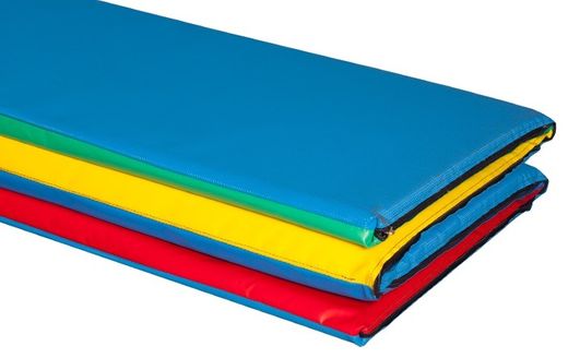 Tatami plegable multicolor 4 cuerpos