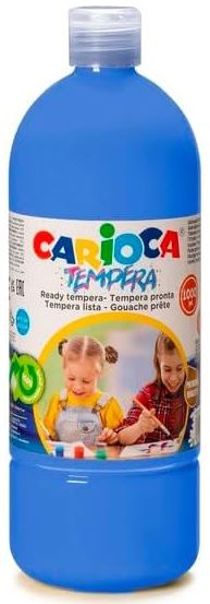 Témpera CARIOCA 1000 ml, blau primari