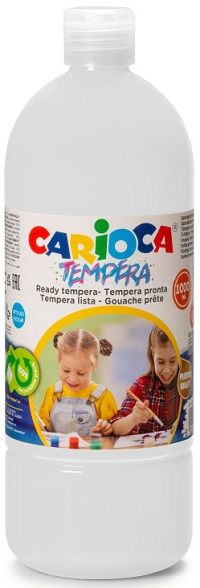 Témpera CARIOCA 1000 ml, blanc