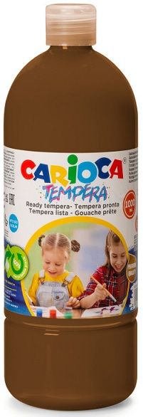 Témpera CARIOCA 1000 ml, marró