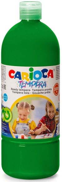Témpera CARIOCA 1000 ml, verd brillant