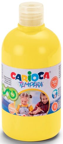 Témpera CARIOCA 500 ml, groc llimona