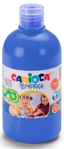 Témpera CARIOCA 500 ml, blau primari