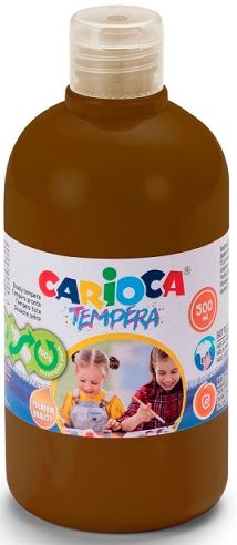Témpera CARIOCA 500 ml, marró