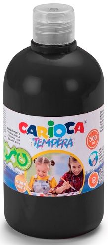 Témpera CARIOCA 500 ml, negre