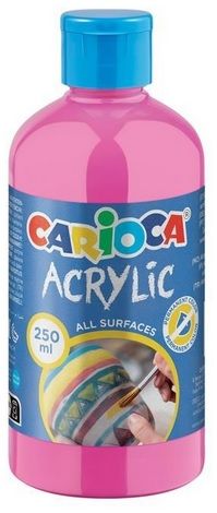 Témpera CARIOCA acrílica 250 ml, fúcsia
