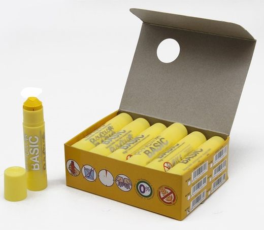 Témpera sólida PLAYCOLOR BASIC ONE Amarillo 12 und.