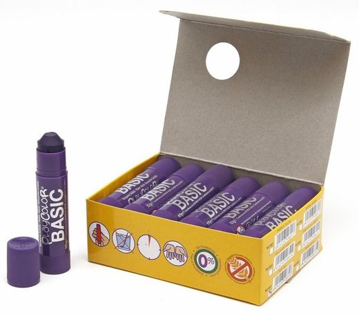 Témpera sòlida PLAYCOLOR BASIC ONE Lila 12 und.