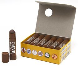 Témpera sòlida PLAYCOLOR BASIC ONE Marró 12 und.