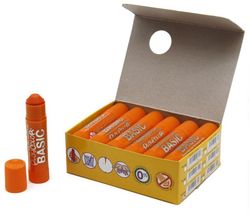 Témpera sólida PLAYCOLOR BASIC ONE Naranja 12 und.