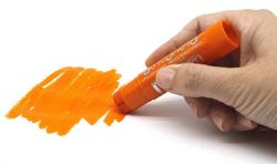 Témpera sólida PLAYCOLOR BASIC ONE Naranja 12 und.