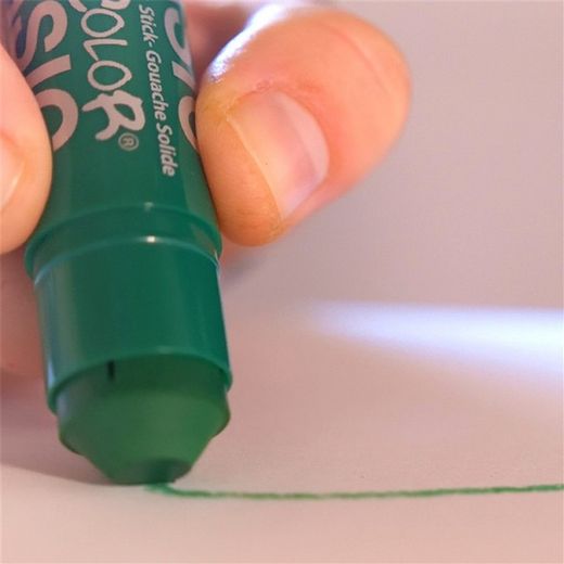 Témpera sòlida PLAYCOLOR BASIC ONE Verd fosc 12 und.