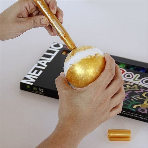 Témpera sòlida PLAYCOLOR POCKET METALLIC 6 colors