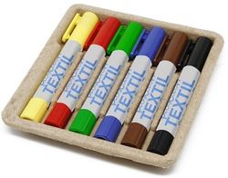 Témpera sólida PLAYCOLOR POCKET TEXTIL 6 colores