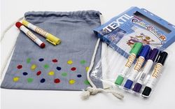 Témpera sólida PLAYCOLOR POCKET TEXTIL 6 colores