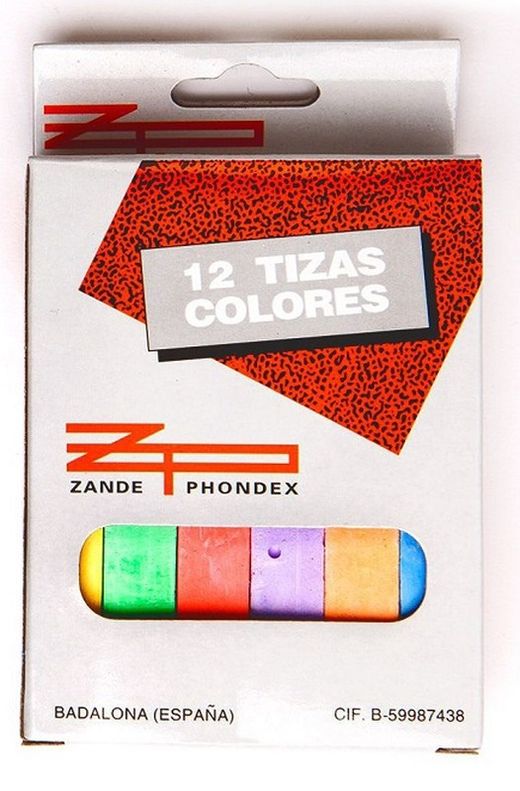 Guix color quadrada 12 unt.