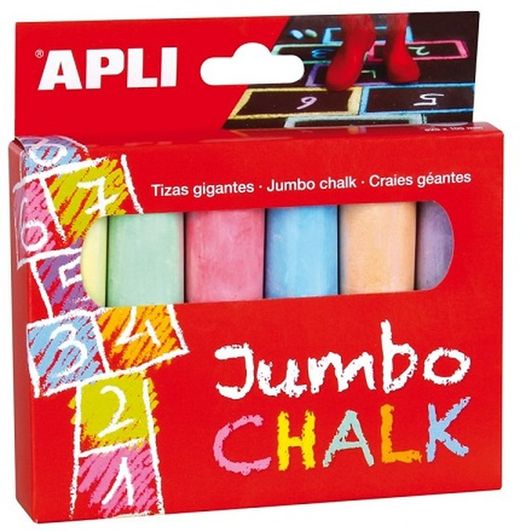 Guixos jumbo colors assortits 6 und.