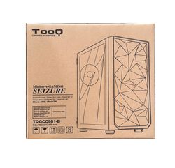 TooQ Caja Minitorre Gaming SEIZURE Negra