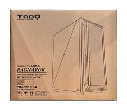 TooQ Caja Semitorre Gaming Ragnärok, Negra