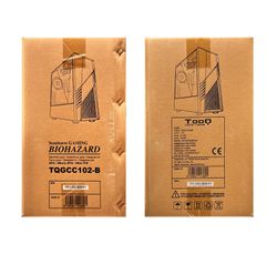 TooQ Caja Semitorre Gaming TQGCC102-B “BIOHAZARD” Negra