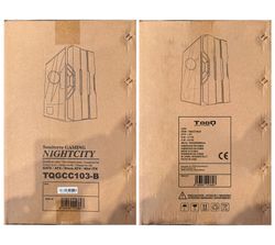 TooQ Caja Semitorre Gaming TQGCC103-B “NIGHTCITY” Negra