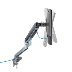 TooQ DB4132TNR-G soporte para monitor 81,3 cm (32") Escritorio Negro
