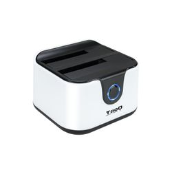 TooQ DOCK STATION SATA 2.5/3.5 A USB 3.0 CLONE OTB NEGRE-BLANC
