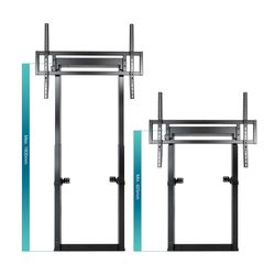 TooQ HIPERIÓN Soporte de Suelo/Pared Fijo para Pantallas 55"-100", Negro