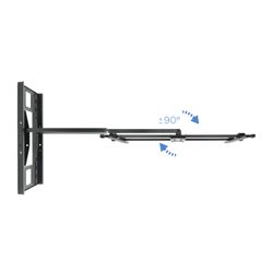 TooQ LP4380XL-B soporte para TV 2,03 m (80") Negro