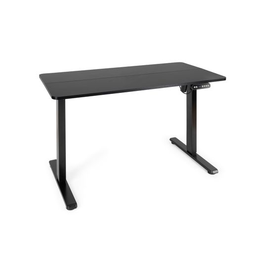 TooQ Mesa de Escritorio ORIGAMI Eléctrica Ajustable con Tablero, Negra