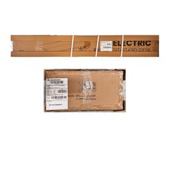 TooQ Taula d'Escriptori ORIGAMI Elèctrica Ajustable amb Tauler, Negra