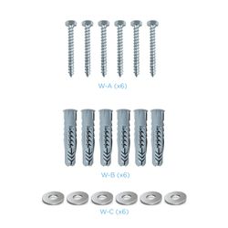 TooQ Píxel Soporte de Pared para Pantallas Interactivas Regulable 70"-90"