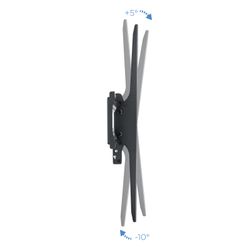 TooQ Soporte de Pared Inclinable para Monitor / TV LCD, Plasma de 60-100, Negro