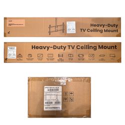 TooQ Soporte de Techo para Pantallas 43"-86", Negro